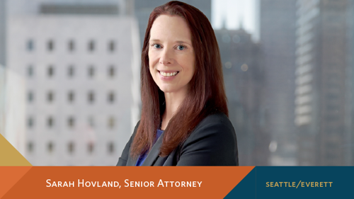 McKinley Irvin Welcomes Sarah Hovland to our Seattle and Everett Offices