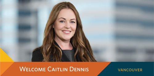 McKinley Irvin Welcomes Caitlin Dennis to our Vancouver Office