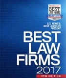 McKinley Irvin Ranked by U.S. News in "Best Law Firms" 2017 for Family Law