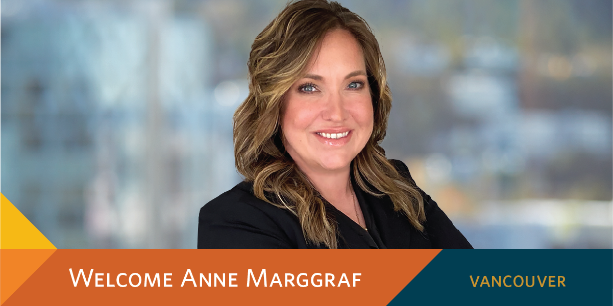 McKinley Irvin Welcomes Anne Marggraf to Our Vancouver Office