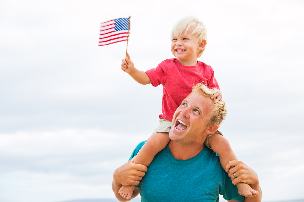 Splitting Custody for the Fourth of July