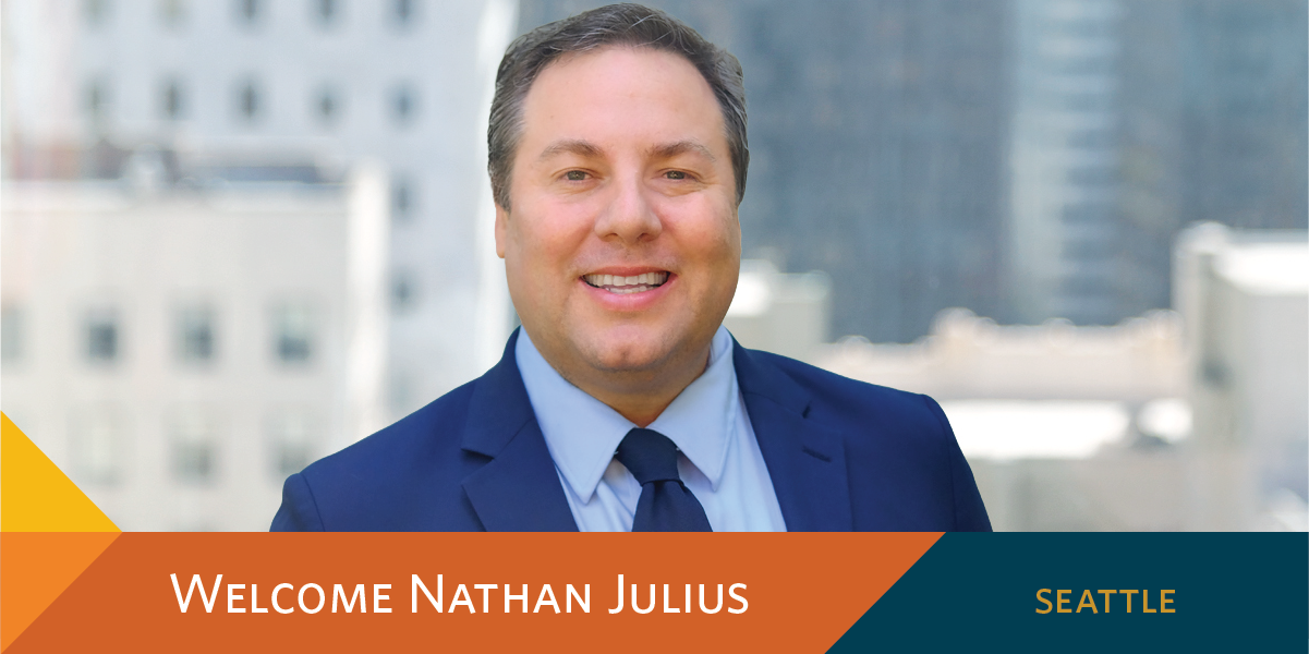 Family Law Attorney Nathan Julius Joins McKinley Irvin in Seattle