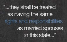 Quote on WA State marriage equality laws