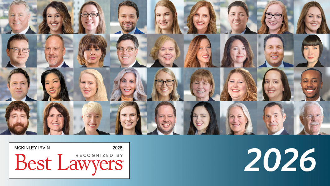 36 McKinley Irvin Attorneys Named to 2026 Best Lawyers® List Image