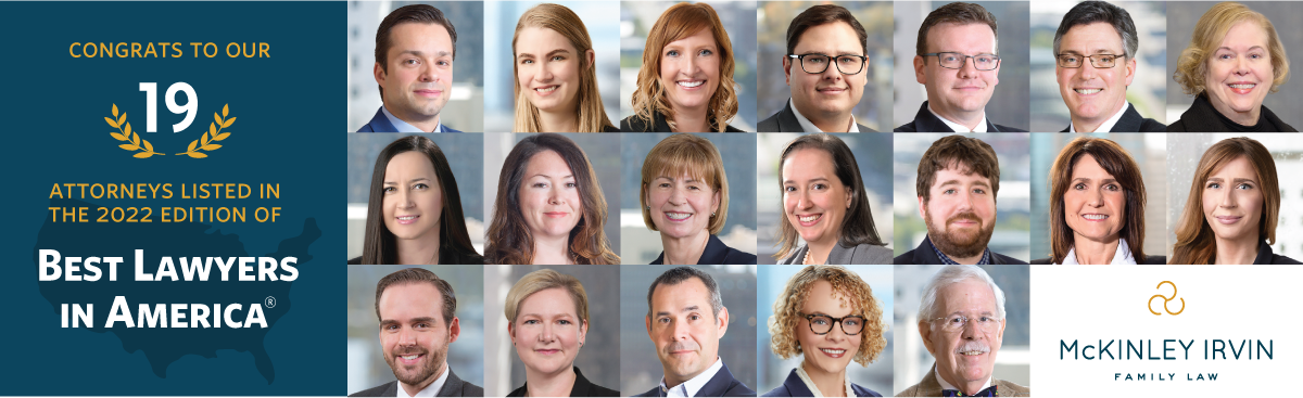 19 McKinley Irvin Attorneys Included in 2022 Best Lawyers® List; Partner David Starks Named “Lawyer of The Year” in Family Law